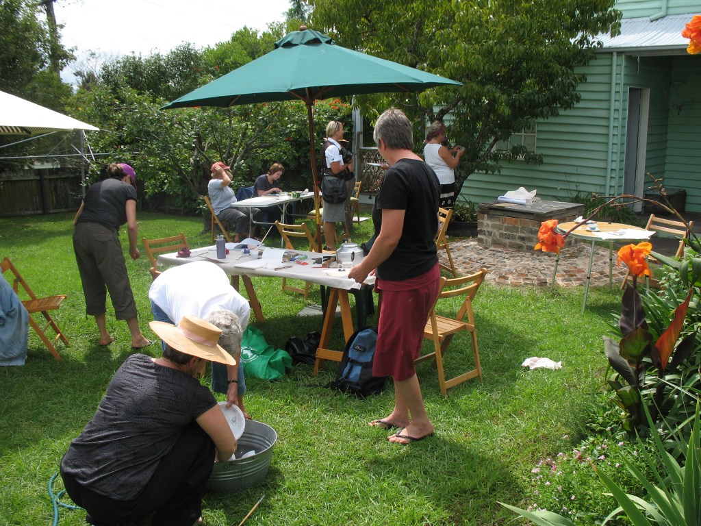 2009- Art day at Meroogal